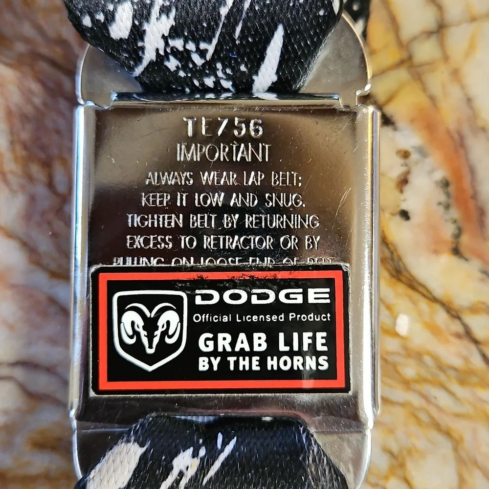 VIPER seat belt style belt